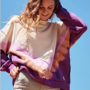 Free People Movement Metti TieDye Ombre Sweatshirt